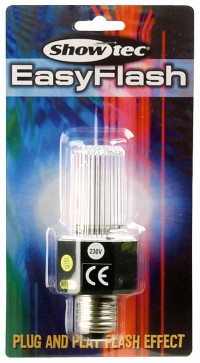 Showtec Easy Flash E27 biely