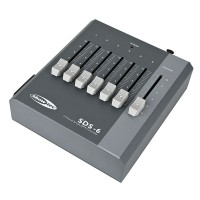 Showtec SDS-6 kanálový DMX ovládač