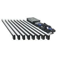 LED Octostrip Set čierny