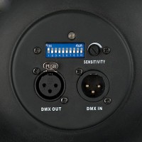 LED Pinspot DMX čierny