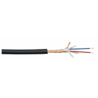 MC-216B Mikrofón Cable Black Twisted Isolation