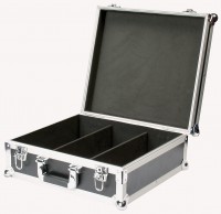 Flightcase pre 65 CD's čierny
