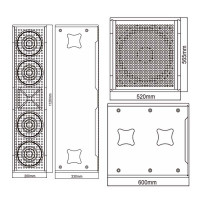 DNA RLX-3300 Aktívny PA Systém 2x18" 2x 4x8"+1"