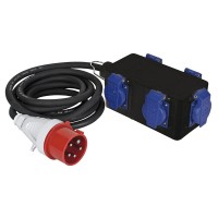 Showtec Powersplit 1 CEE 16A - Rozvádzač